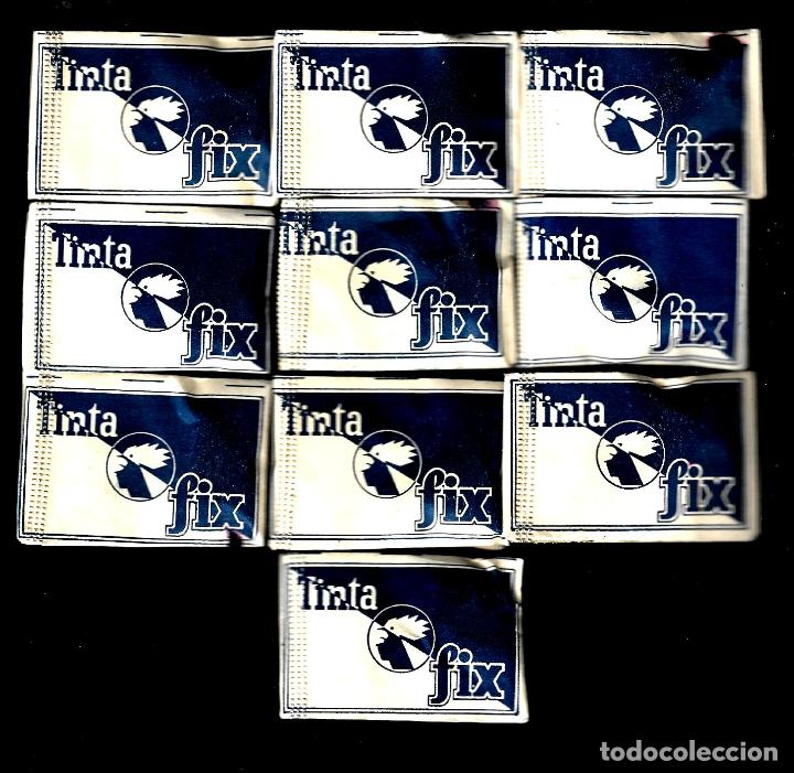 Escriban&iacute;a: DIEZ SOBRES DE TINTA - FIX - AZUL NEGRA - Foto 1