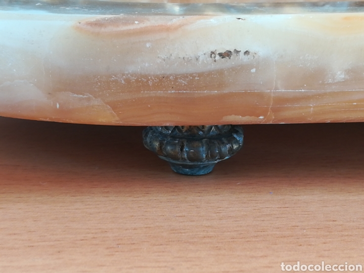 Escriban&iacute;a: Escriban&iacute;a en bronce con base de m&aacute;rmol - Le&oacute;n Pluma Tintero - Foto 45