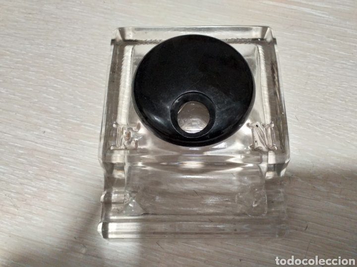 Escriban&iacute;a: Tintero de cristal a&ntilde;os 50 - Foto 2