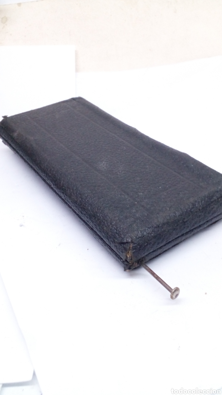Escriban&iacute;a: compas en estuche antiguo - Foto 3