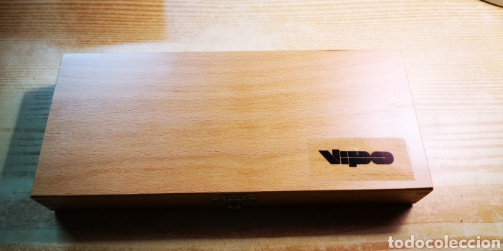 Escriban&iacute;a: Vipo estuche comp&agrave;s completo de madera - Foto 3