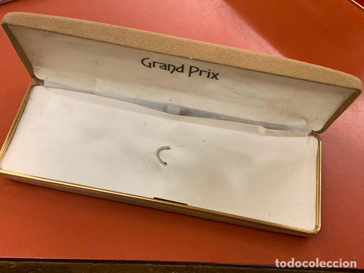 Escriban&iacute;a: Antigua caja, estuche, para boligrafo o plumilla GRAND PRIX
