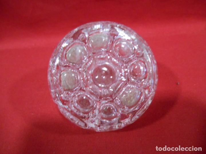 Escriban&iacute;a: ANTIGUO PORTAPLUMAS  DE CRISTAL MACIZO - Foto 4
