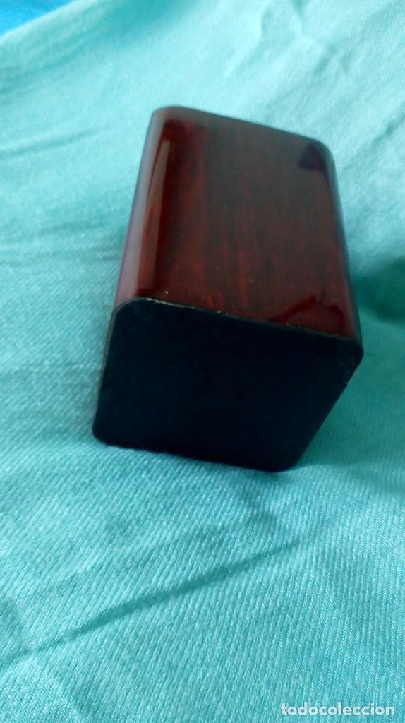 Escriban&iacute;a: LAPICERO DE MADERA Y PLATA - Foto 4