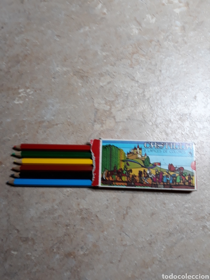 Escriban&iacute;a: 6 l&aacute;pices de colores Castilla n&deg;501 - Foto 1