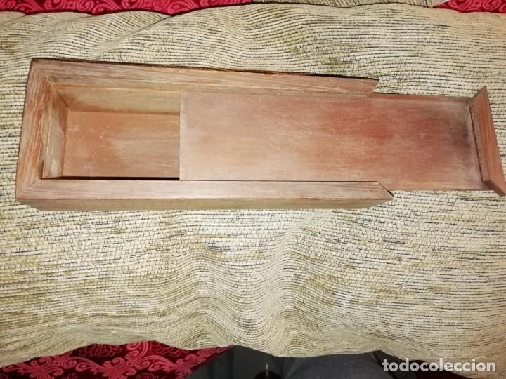Escriban&iacute;a: Plumier de madera - Foto 2