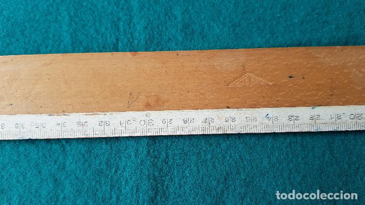Escriban&iacute;a: REGLA DE MADERA 50 CMS. (A&Ntilde;OS 70) - Foto 4