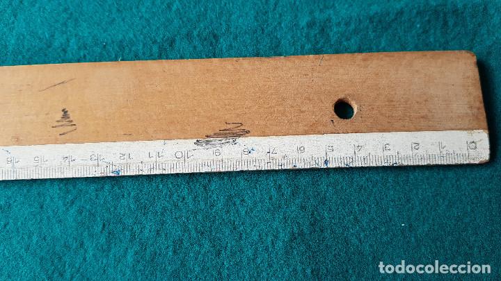 Escriban&iacute;a: REGLA DE MADERA 50 CMS. (A&Ntilde;OS 70) - Foto 5