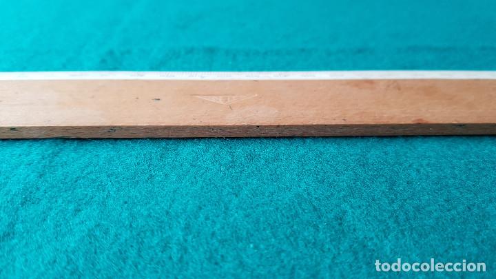 Escriban&iacute;a: REGLA DE MADERA 50 CMS. (A&Ntilde;OS 70) - Foto 8