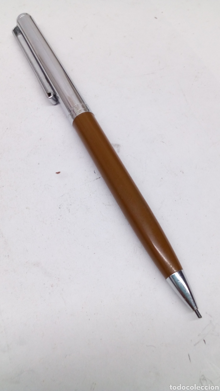 Escriban&iacute;a: Portaminas Paper Mate lacado marron - Foto 1