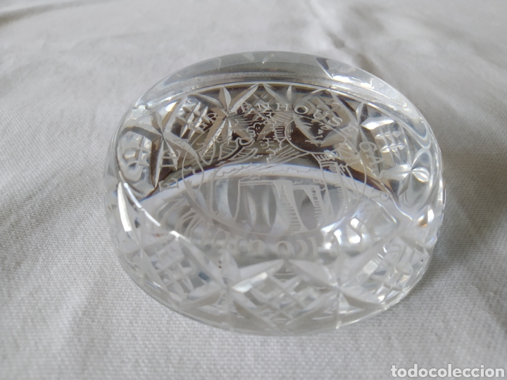 Escriban&iacute;a: PISAPAPEL DE CRISTAL TALLADO - Foto 3