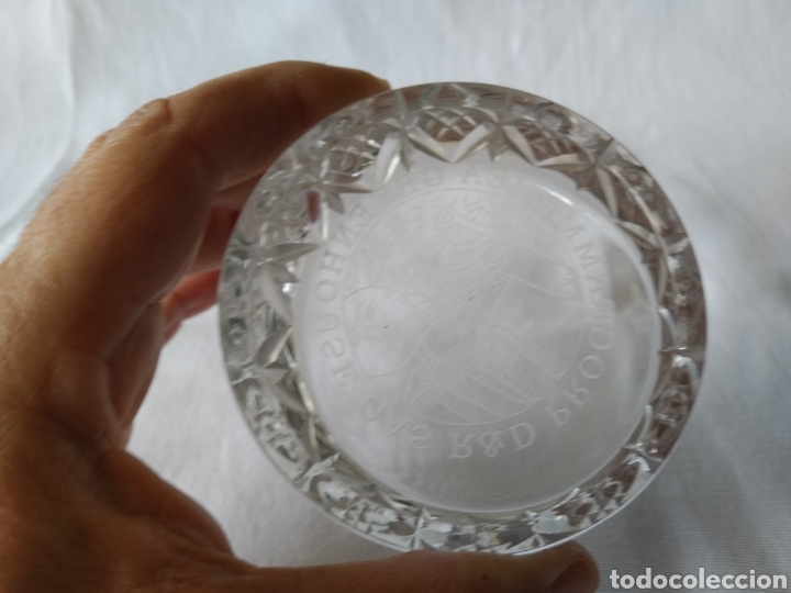 Escriban&iacute;a: PISAPAPEL DE CRISTAL TALLADO - Foto 5