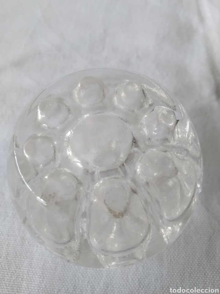 Escriban&iacute;a: ANTIGUO VIOLETERO\PORTAPLUMAS DE CRISTAL - Foto 4