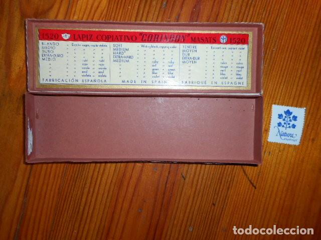 Escriban&iacute;a: Caja Corind&oacute;n L&aacute;piz Extra Copiativo Masats Angl&eacute;s - Foto 2
