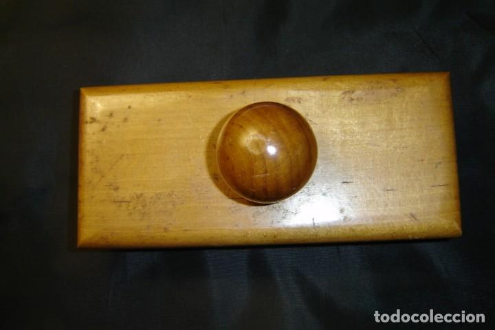 Escriban&iacute;a: Tamp&oacute;n de madera, para papel secante - Foto 2
