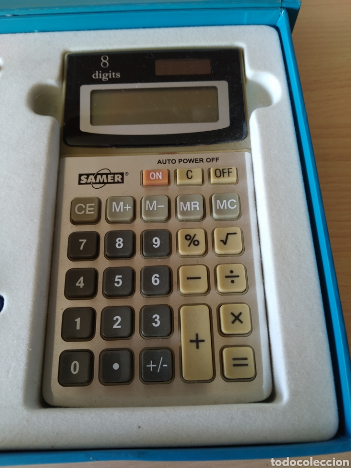 Escriban&iacute;a: Estuche para Comuni&oacute;n. Comp&aacute;s, calculadora y Bol&iacute;grafos. Nuevo - Foto 4