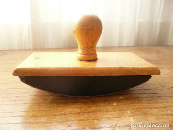 Escriban&iacute;a: ANTIGUO SECANTE DE MADERA. FRANCIA - Foto 6
