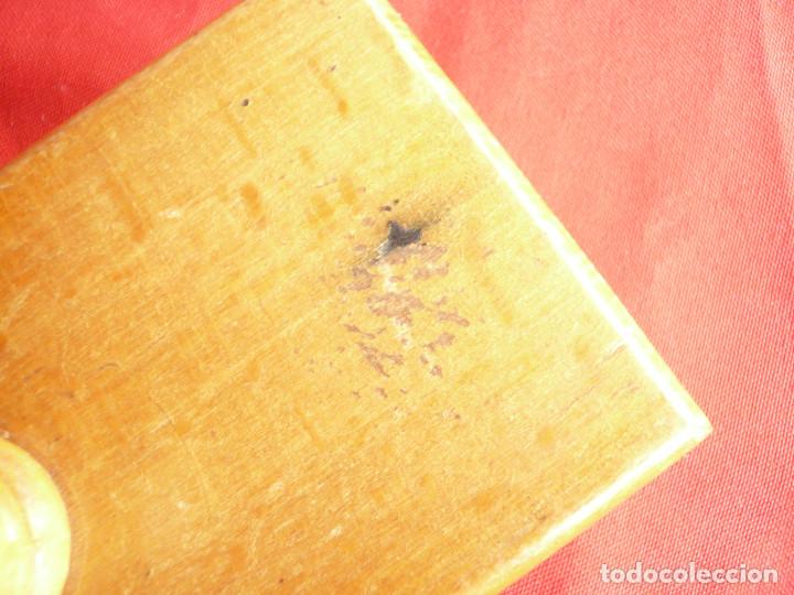 Escriban&iacute;a: ANTIGUO SECANTE DE MADERA. FRANCIA - Foto 10