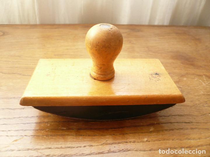Escriban&iacute;a: ANTIGUO SECANTE DE MADERA. FRANCIA - Foto 12