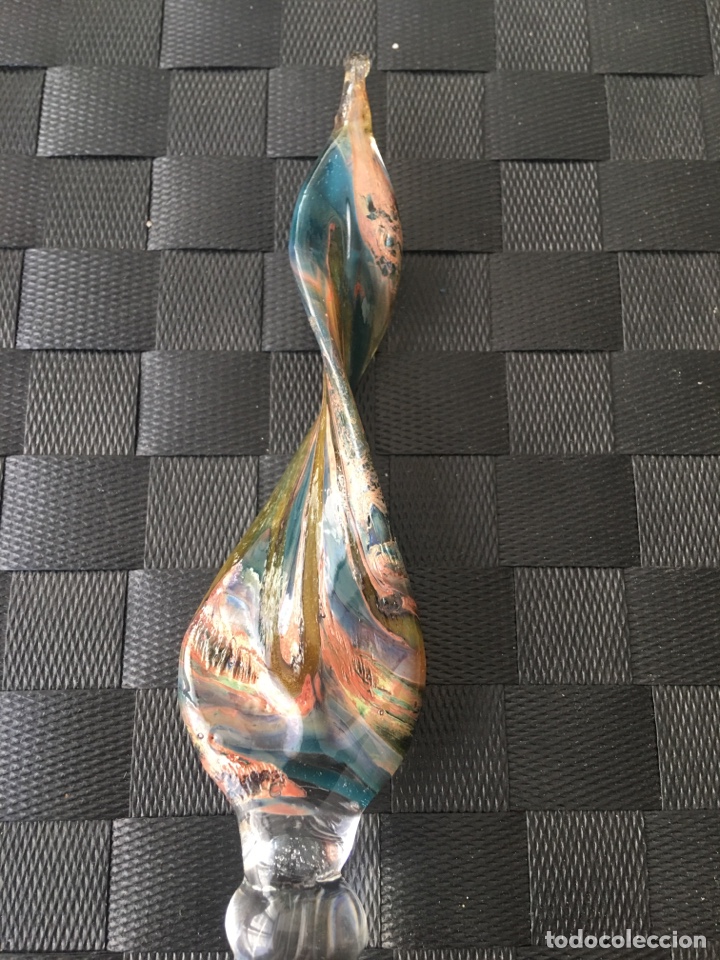 Escriban&iacute;a: PLUMA CRISTAL MURANO - Foto 3