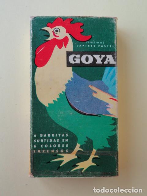 Escriban&iacute;a: ESTUCHE CAJA LAPIZ PASTEL GOYA. - Foto 1