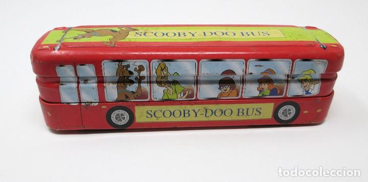 Escriban&iacute;a: Plumier met&aacute;lico de Scooby Doo en forma de autob&uacute;s. - Foto 3