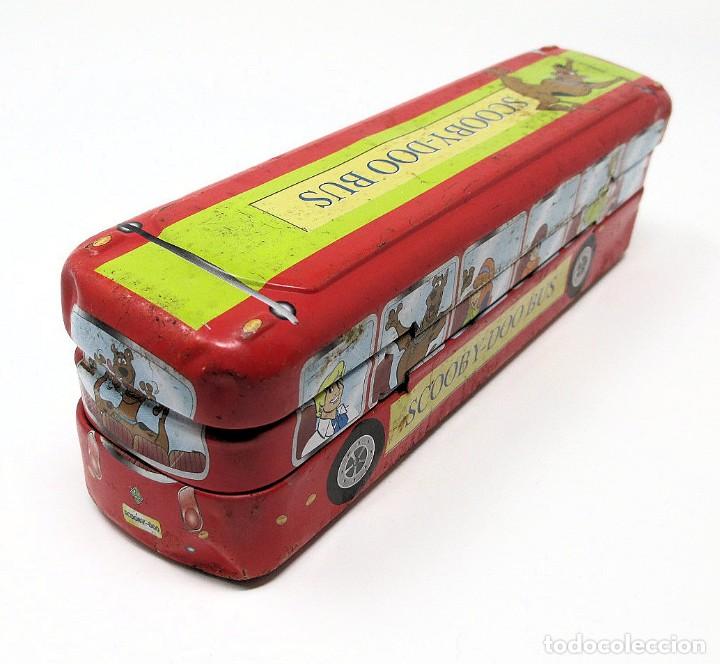 Escriban&iacute;a: Plumier met&aacute;lico de Scooby Doo en forma de autob&uacute;s. - Foto 4