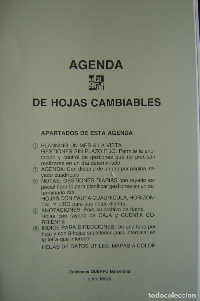 Escriban&iacute;a: Agenda de hojas cambiables - Querfo - Foto 4