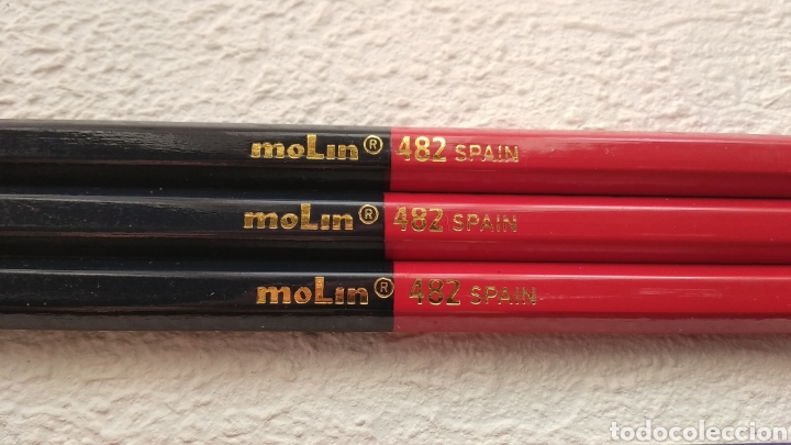Lápiz bicolor rojo/azul de Molin