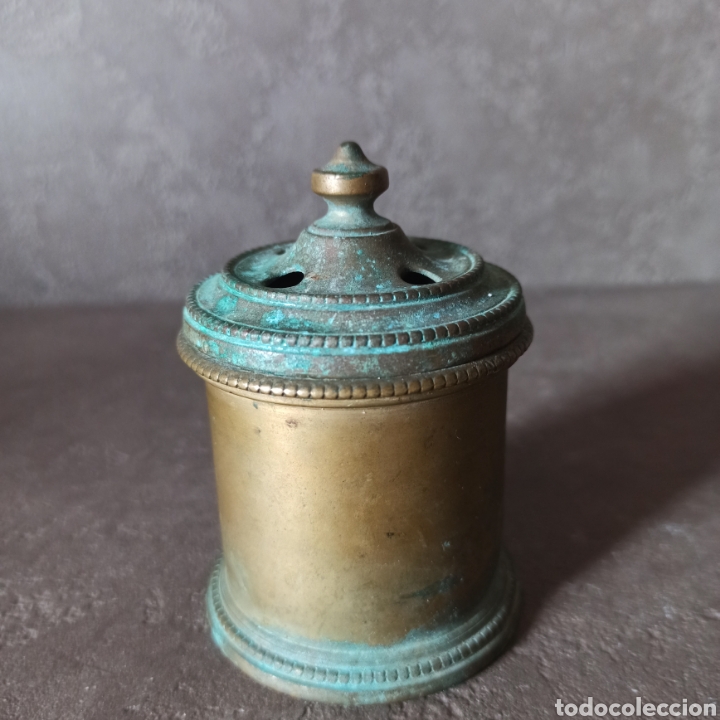 Escriban&iacute;a: ANTIGUO SECANTE EN BRONCE - Foto 3