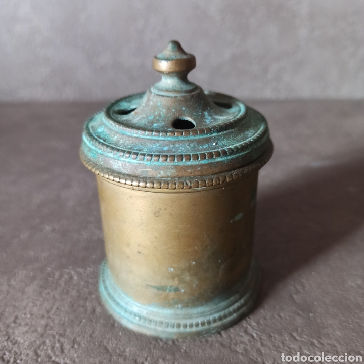 Escriban&iacute;a: ANTIGUO SECANTE EN BRONCE - Foto 1