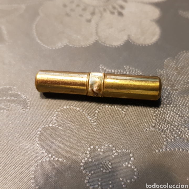 Escriban&iacute;a: Antiguo porta minas de metal. 4cm - Foto 3