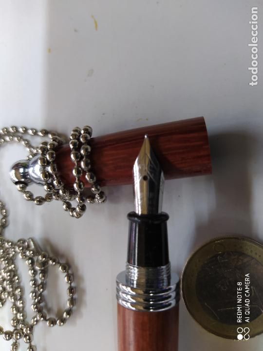 Escriban&iacute;a: ANTIGUA PLUMA PARA COLGAR MADE IN GERMANY - Foto 3
