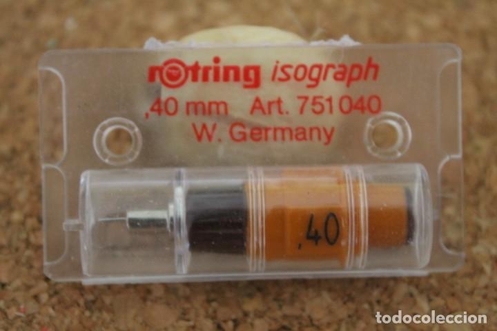 Escriban&iacute;a: PUNTERA ROTRING ISOGRAPH 0,4MM GERMANY - Foto 1