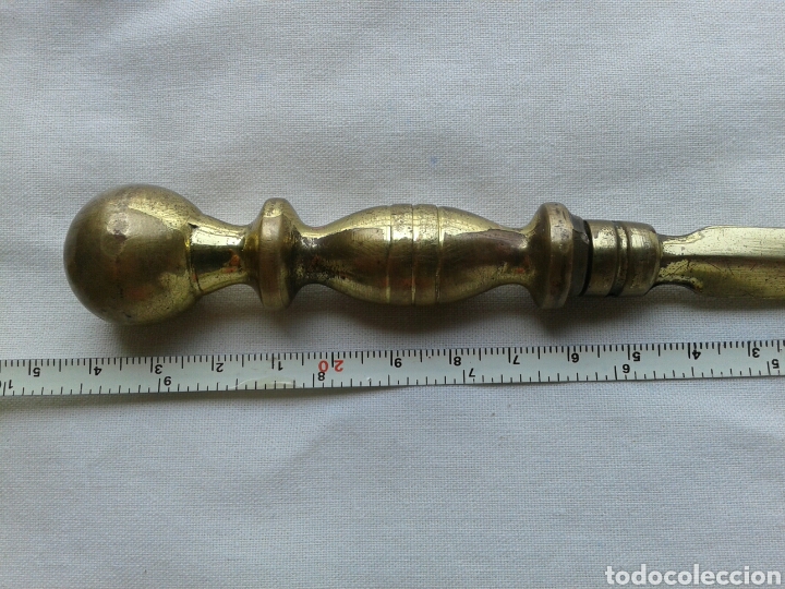 Escriban&iacute;a: ABRECARTAS ANTIGUO DE BRONCE - Foto 2