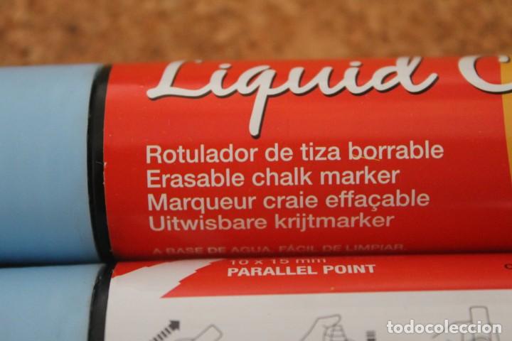Escriban&iacute;a: LOTE DOS ROTULADORES APLI LIQUID CHALK - Foto 3