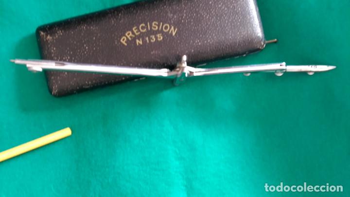 Escriban&iacute;a: ANTIGUO COMPAS MARCA PRECISION - Foto 9