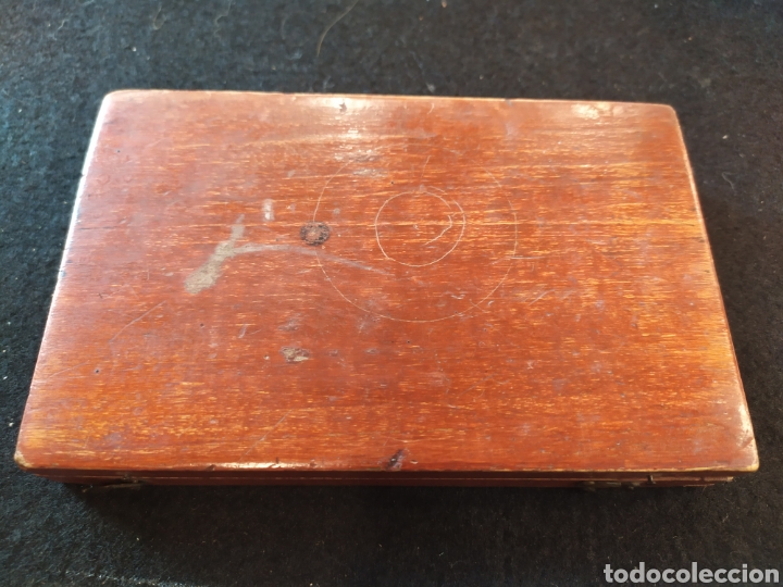 Escriban&iacute;a: Antiguo estuche de compases. Principios s. XX - Foto 5