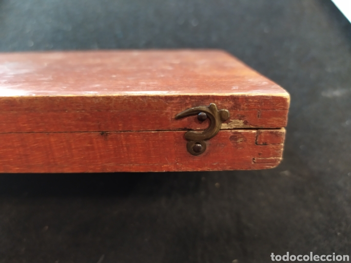 Escriban&iacute;a: Antiguo estuche de compases. Principios s. XX - Foto 6
