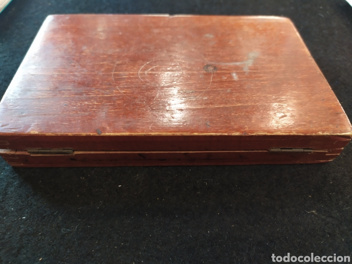Escriban&iacute;a: Antiguo estuche de compases. Principios s. XX - Foto 7