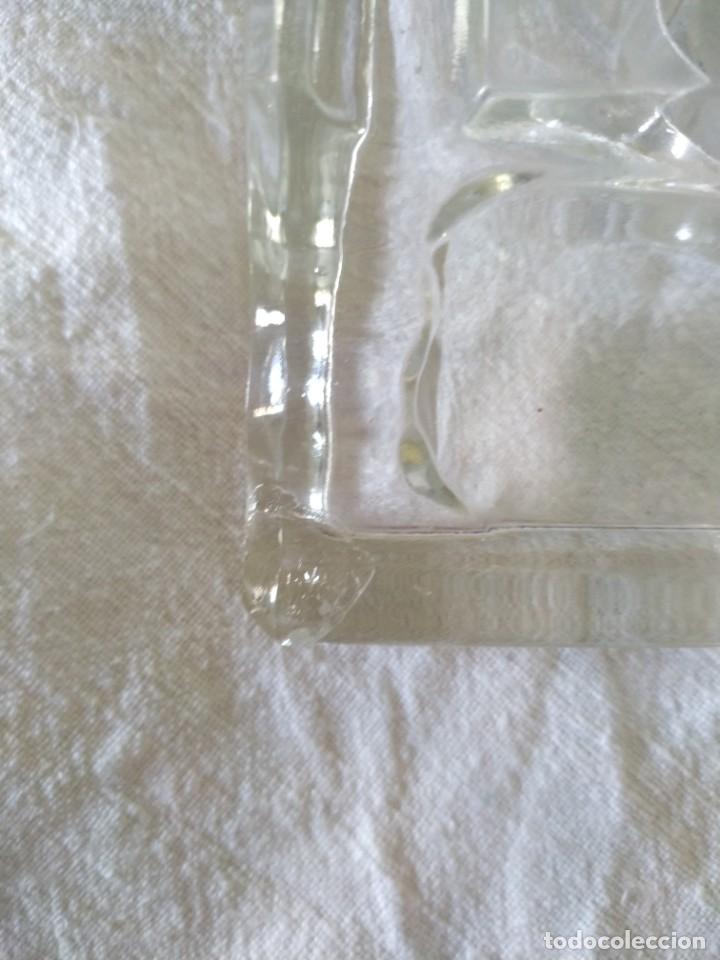 Escriban&iacute;a: ANTIGUO TINTERO. CRISTAL. - Foto 2