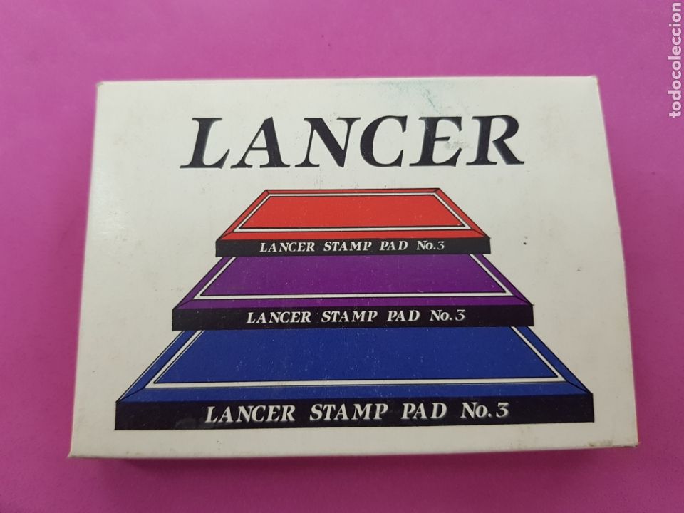 Escriban&iacute;a: Almohadilla Lancer color rojo - Foto 1