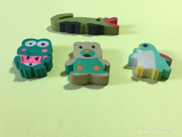 Escriban&iacute;a: LOTEE 4 GOMAS DE BORRAR ANIMALES - Foto 2