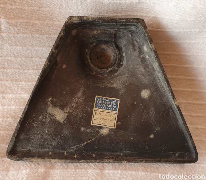 Escriban&iacute;a: Antiguo tintero Don quijote - Foto 3