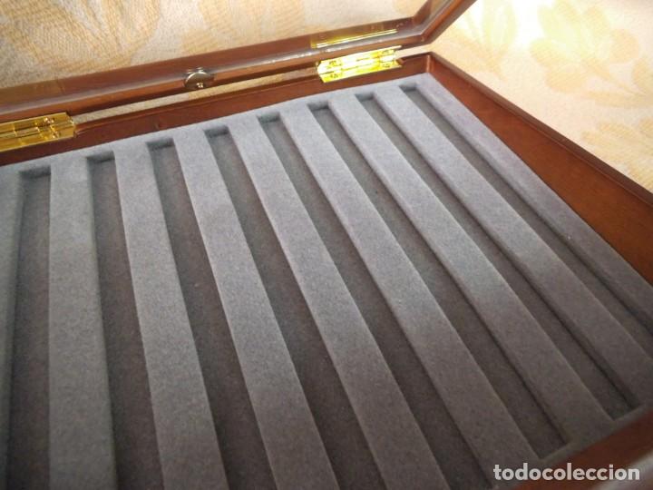 Escriban&iacute;a: CAJA PARA PLUMAS Y BOL&Iacute;GRAFOS (madera) - Foto 3