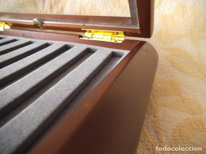 Escriban&iacute;a: CAJA PARA PLUMAS Y BOL&Iacute;GRAFOS (madera) - Foto 4