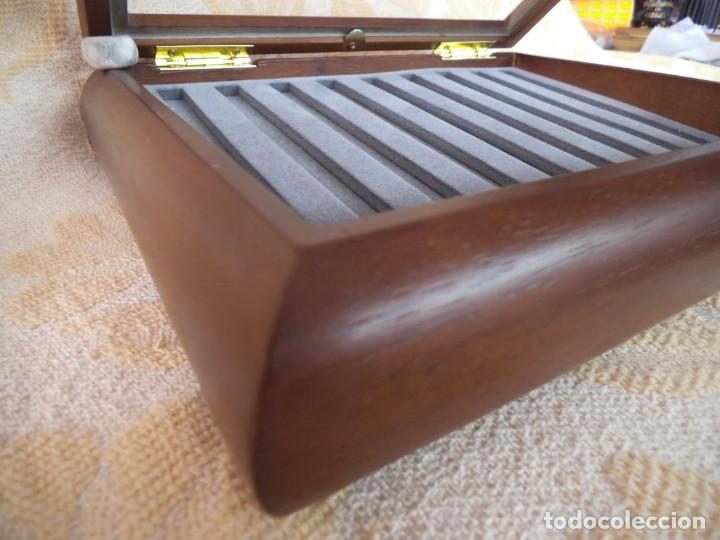 Escriban&iacute;a: CAJA PARA PLUMAS Y BOL&Iacute;GRAFOS (madera) - Foto 5