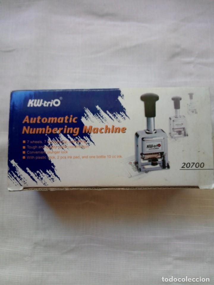 Escriban&iacute;a: Numerador autom&aacute;tico KW-trio 20700 - Foto 3