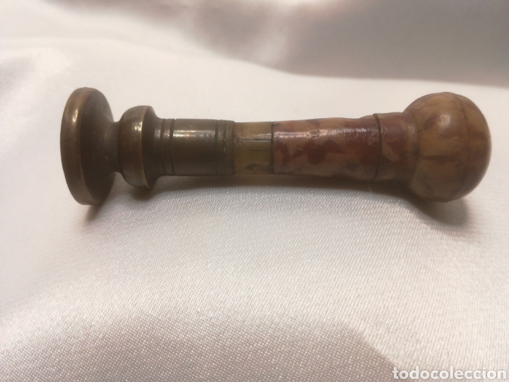 Escriban&iacute;a: Sello bronce y baquelita siglo XIX - Foto 2
