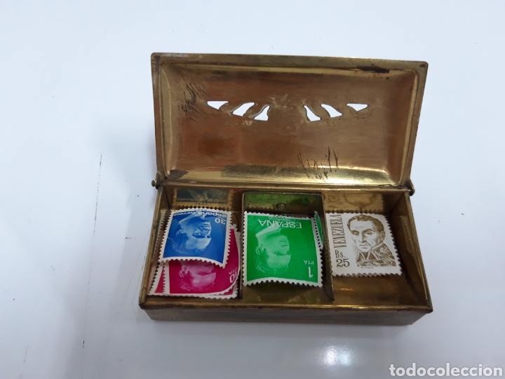 Escriban&iacute;a: Antiguo portasellos polizas. - Foto 1